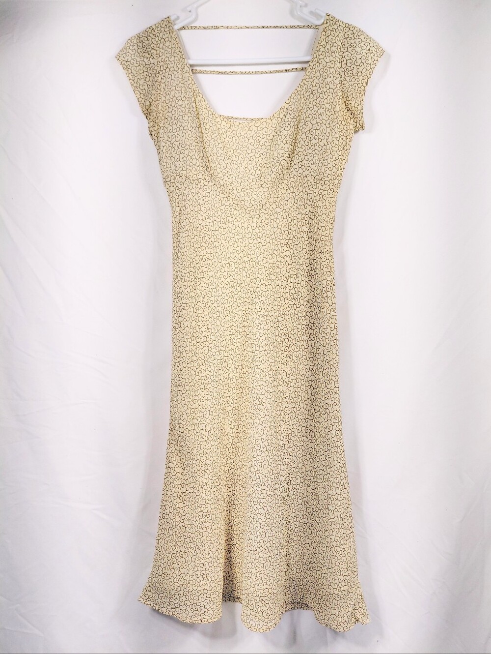 Maxou Yellow And Brown Dress
